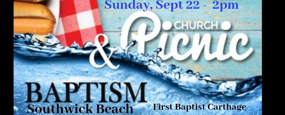 Church Picnic & BAPTISMS in Lake Ontario!!!