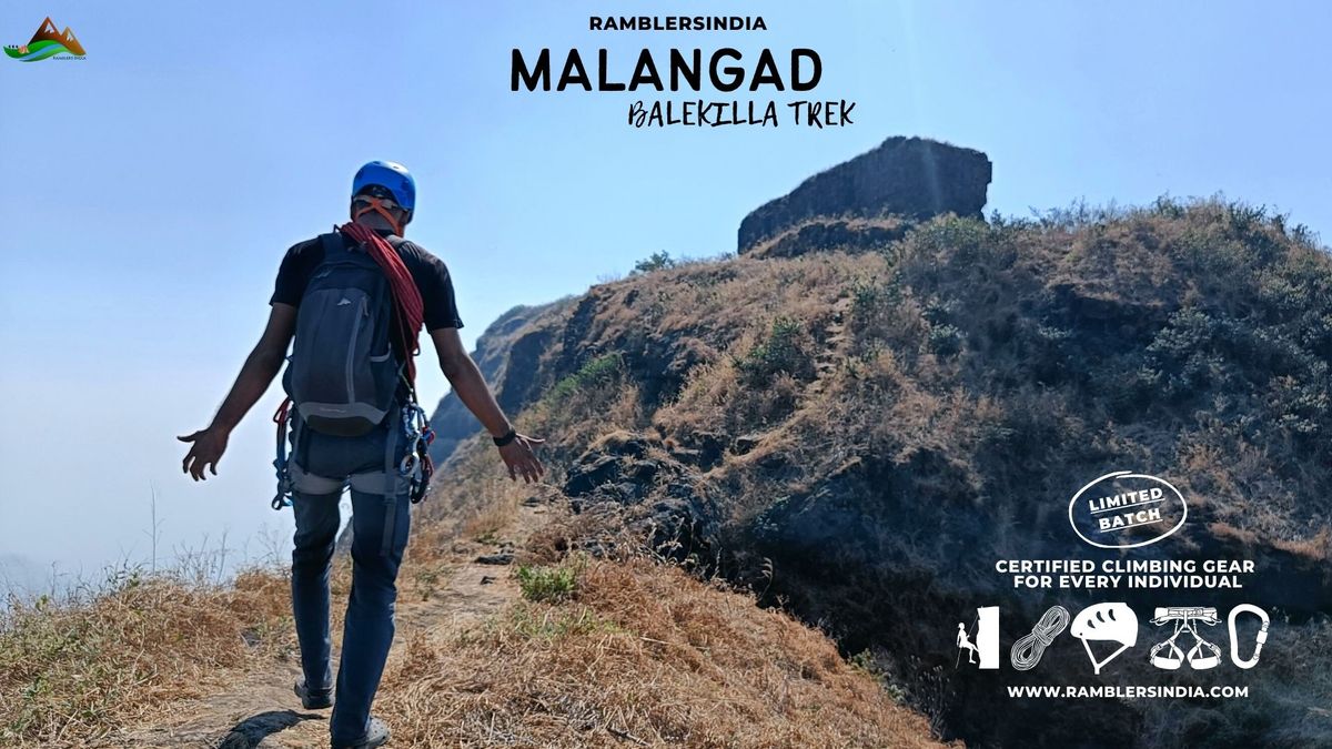 Shree Malangad Balekilla climb & rappelling