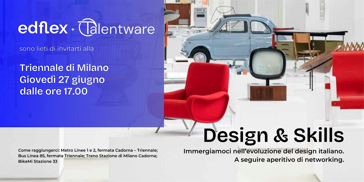 Design & Skills by Edflex Italia + Talentware