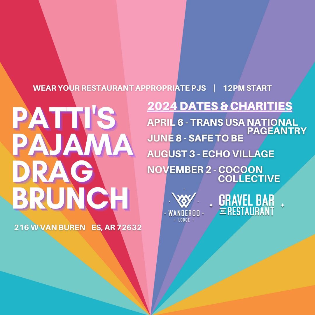 Fall Diversity Weekend Pajama Drag Brunch at the Gravel Bar at Wanderoo Lodge