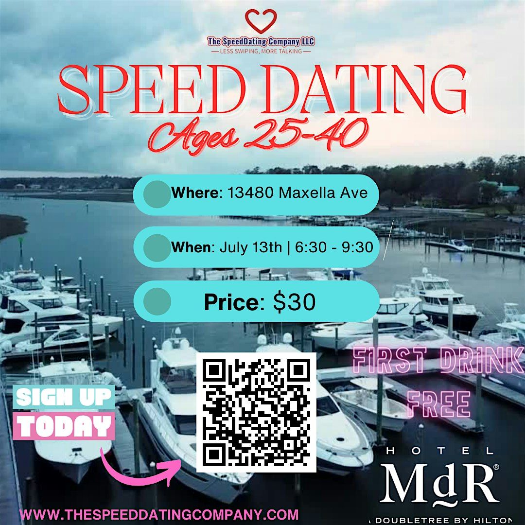 SPEED DATING | Ages 25-40