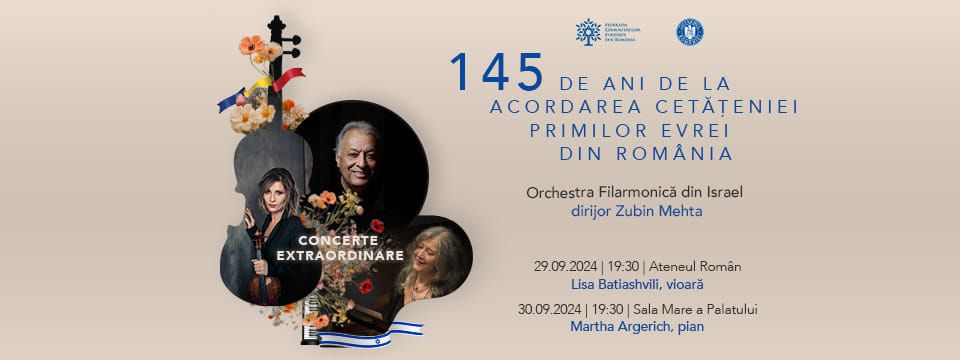 Orchestra Filarmonic\u0103 din Israel - Dirijor Zubin Mehta, Lisa Batiashvili (vioar\u0103)