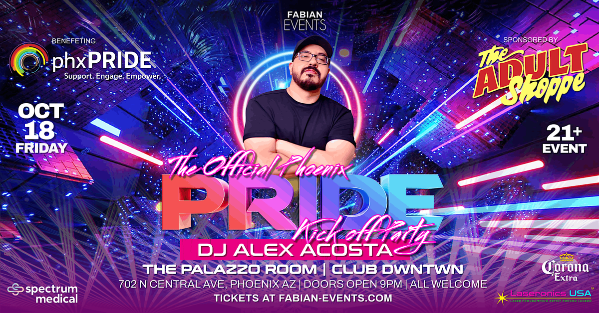 The Official Phoenix Pride Kick Off Party