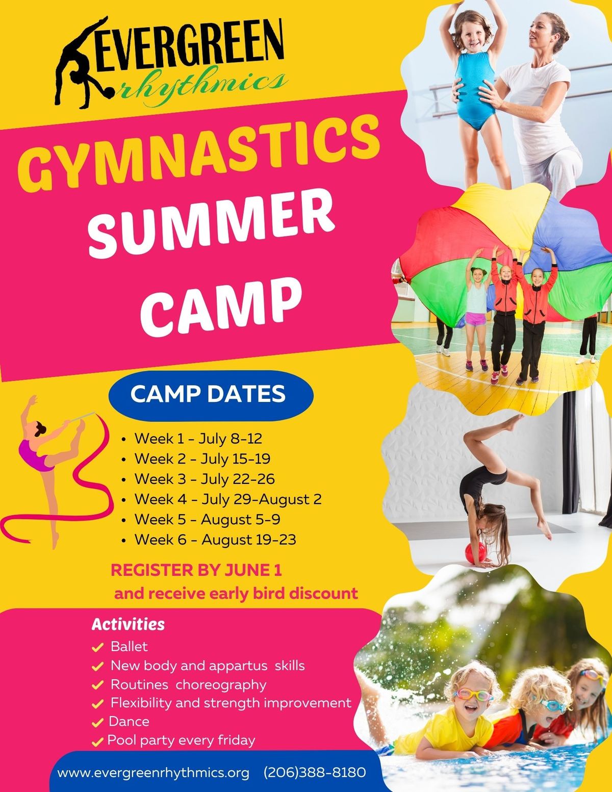 Rhythmic Gymnastics Summer Camp 