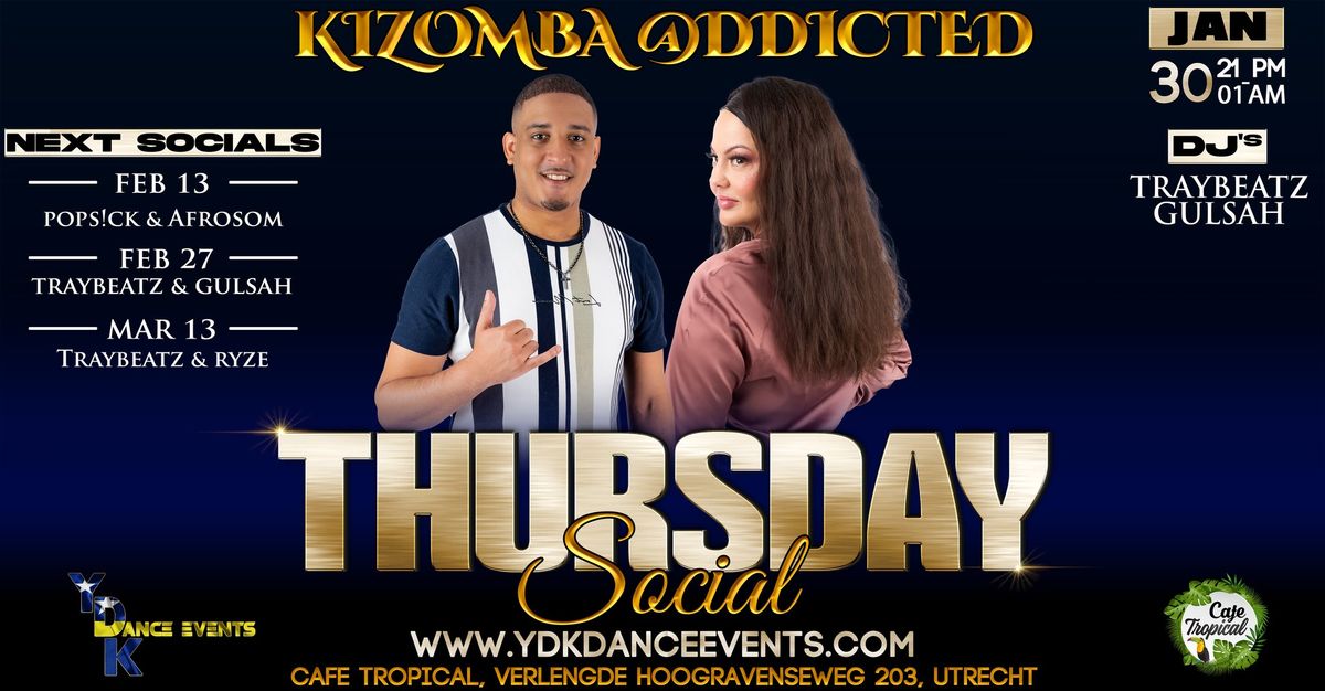  Thursday Social with DJ Traybeatz & DJ Gulsah