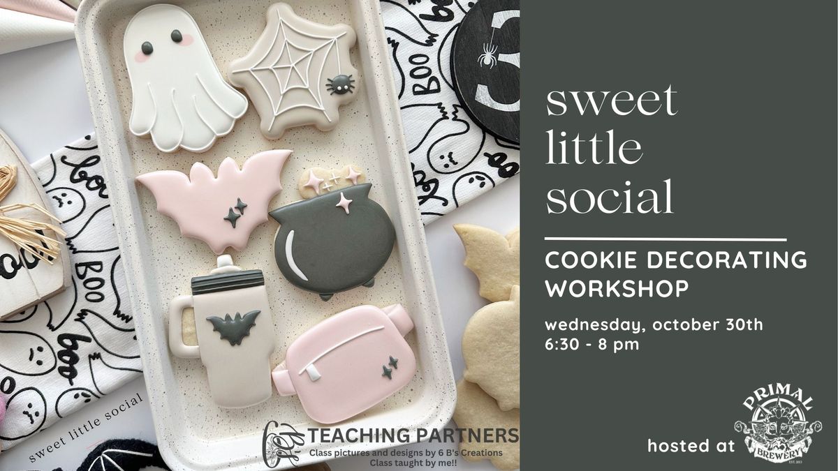 Boujee Halloween Cookie Decorating Workshop