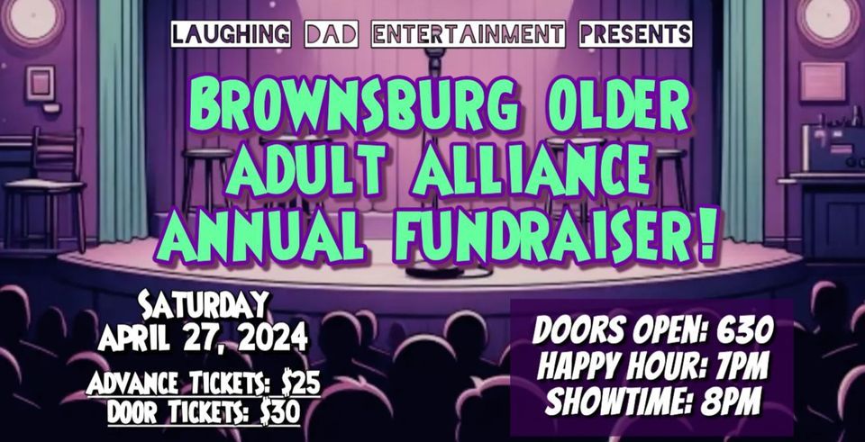 Comedy Fundraiser for Brownsburg Older Adult Alliance!