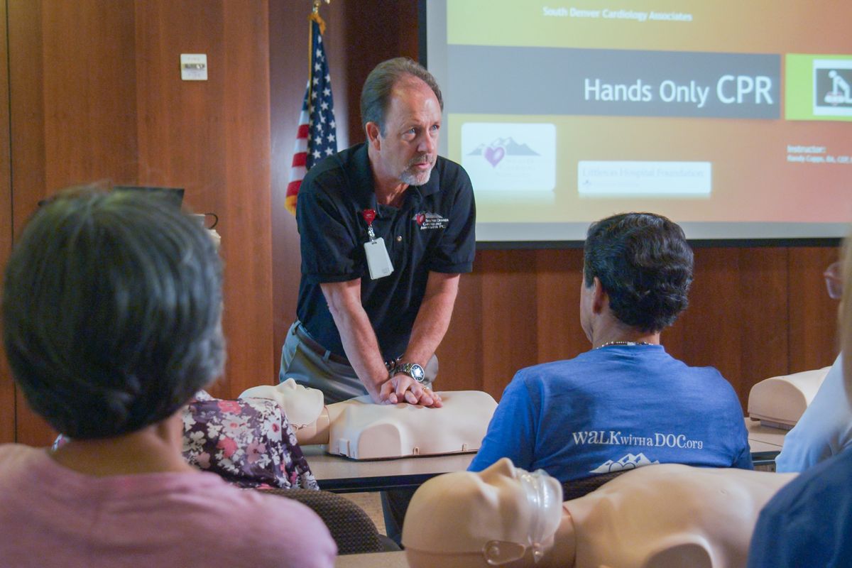 Free Hands Only CPR class