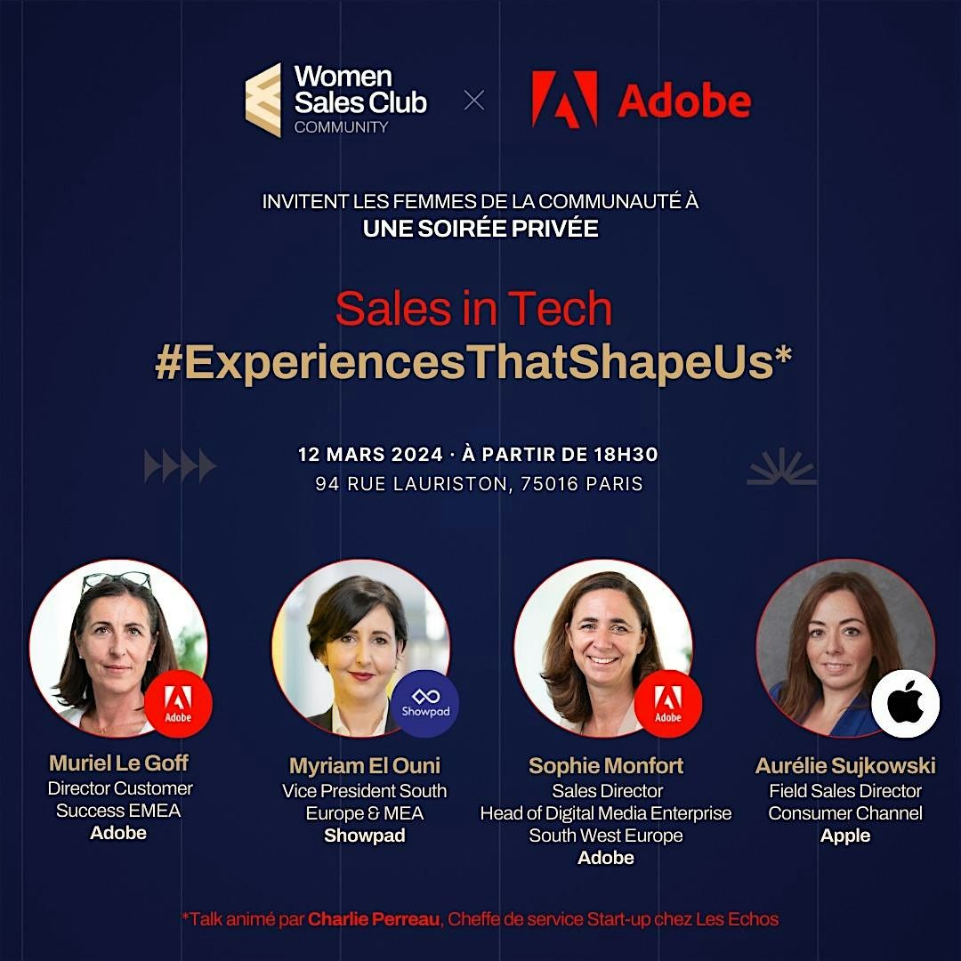 Women Sales Club x Adobe - #ExperiencesThatShapeUs