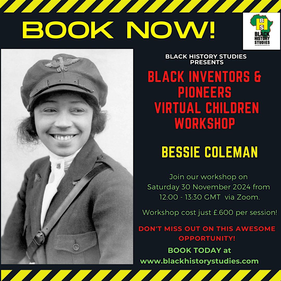 VIRTUAL Black History Children Workshop: Bessie Coleman