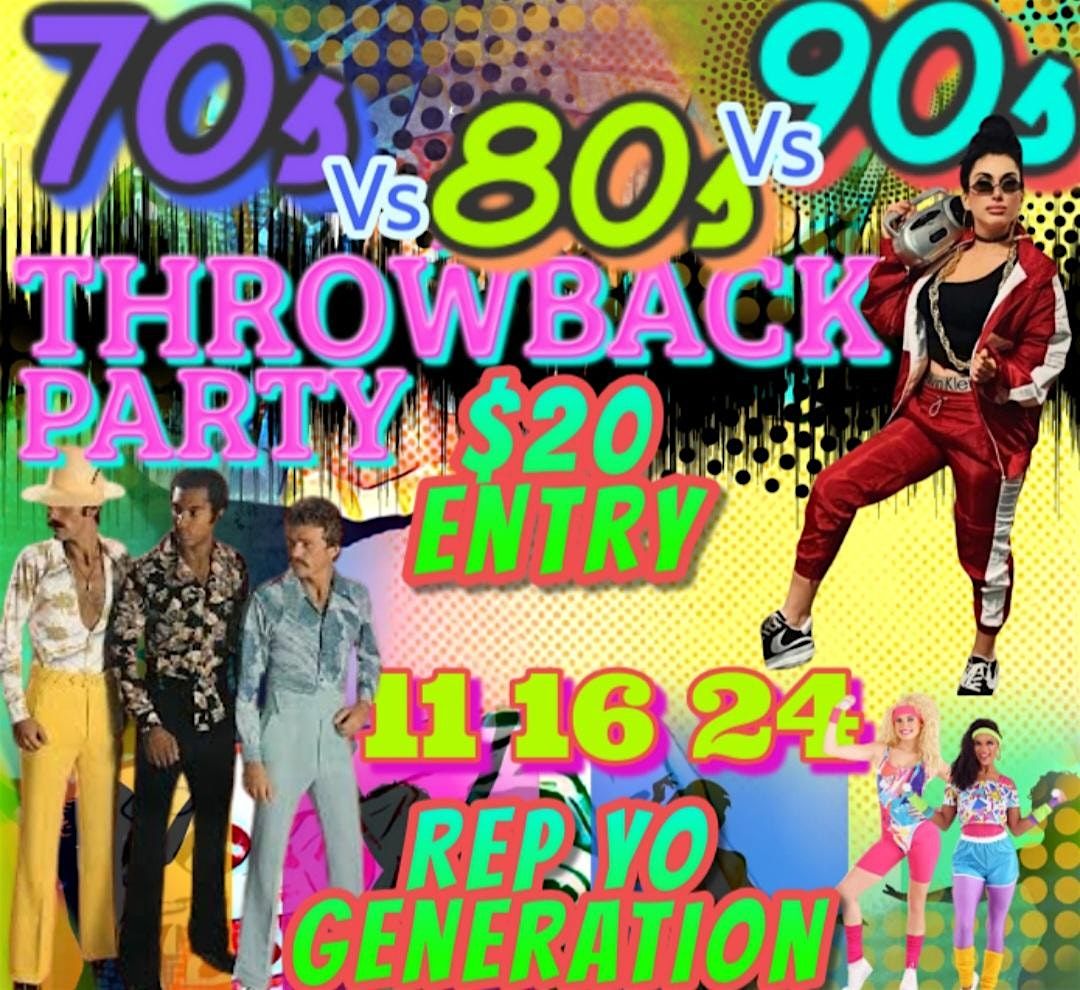 Fort Worth Fashion Weekend Throwback Party 70's vs 80's vs 90's!