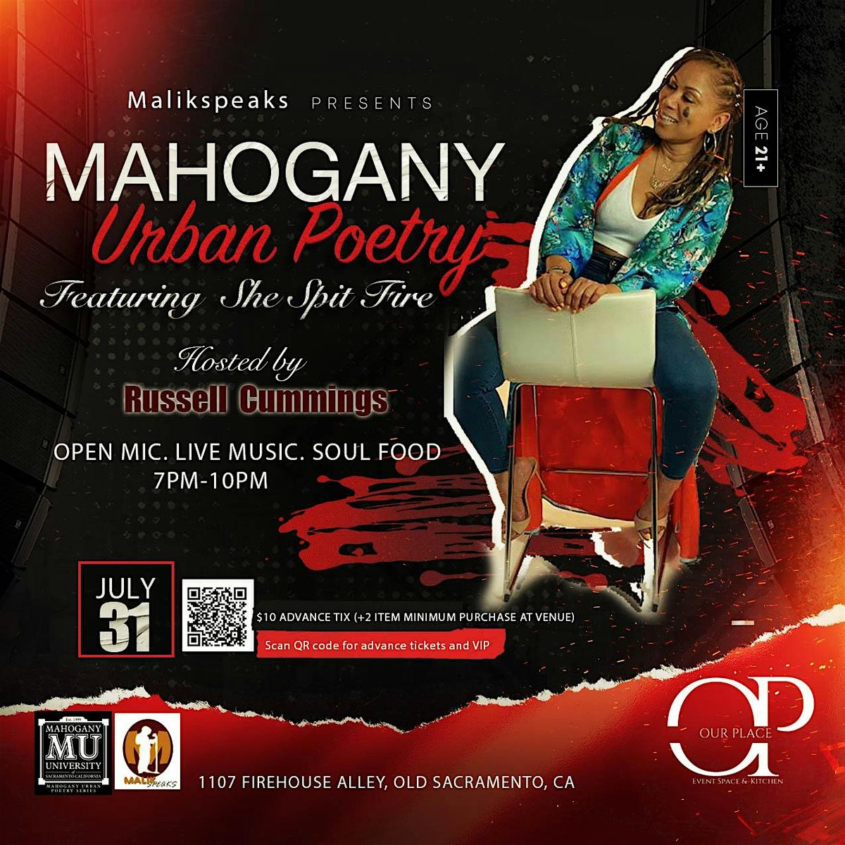 Mahogany Urban Poetry feat. M'ster Lewis and She Spit Fire