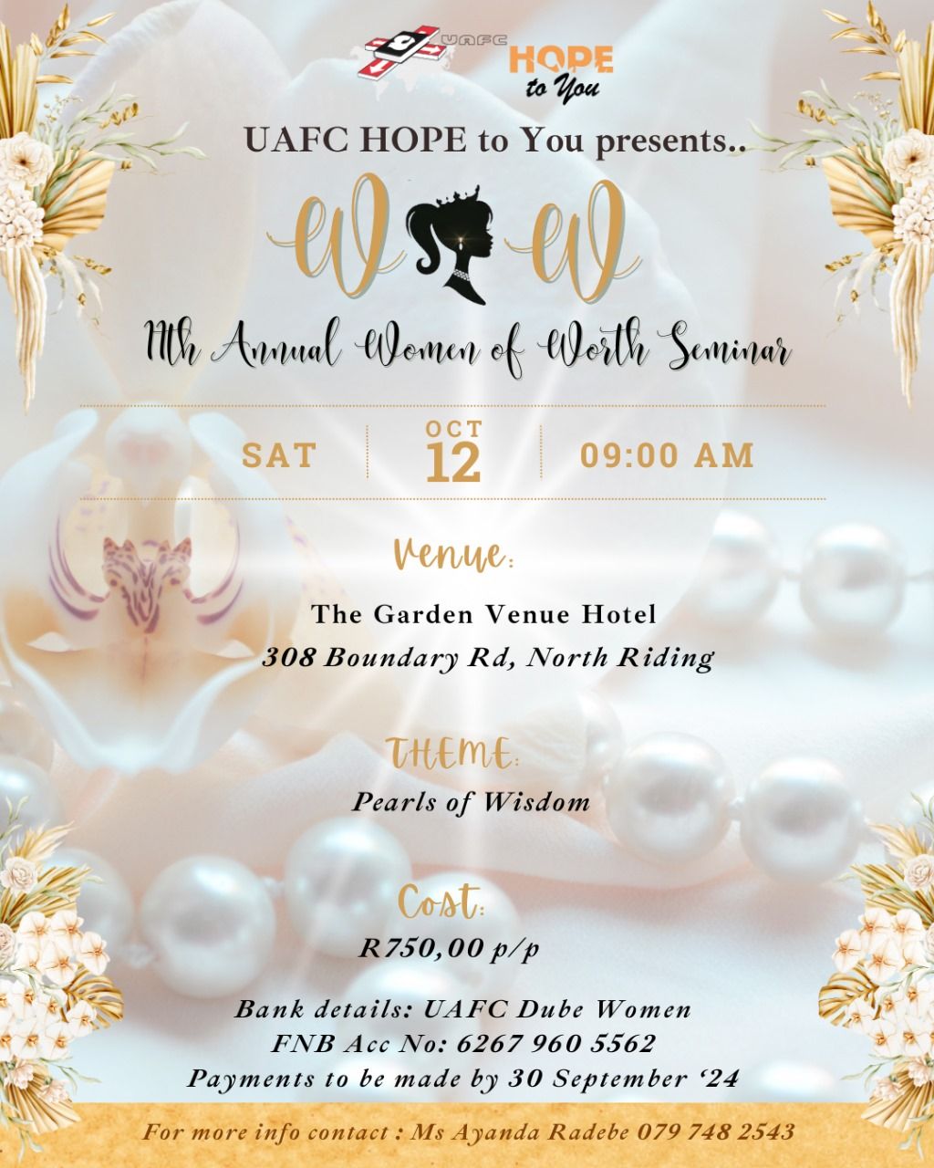 11th Women of Worth Seminar