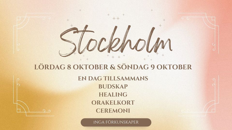 En dag tillsammans STOCKHOLM