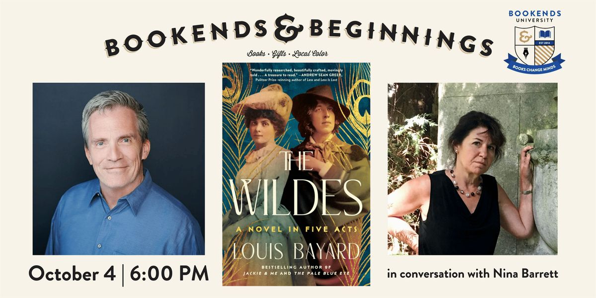 On Historical Fiction: Louis Bayard in conversation with Nina Barrett