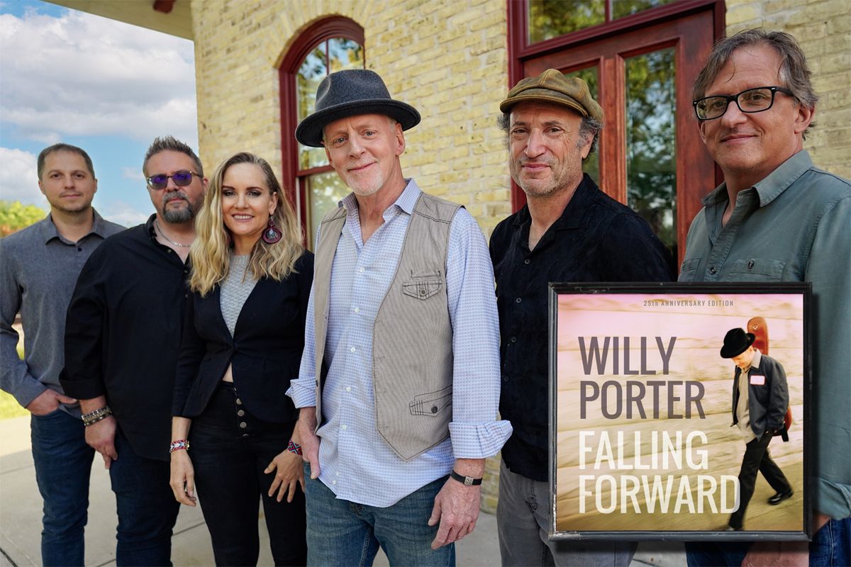 Willy Porter Band \u2013 Falling Forward 25th Anniversary Celebration