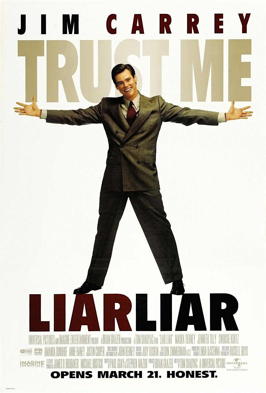 Liar, Liar classic comedy with Jim Carrey! at the Historic Select Theater!