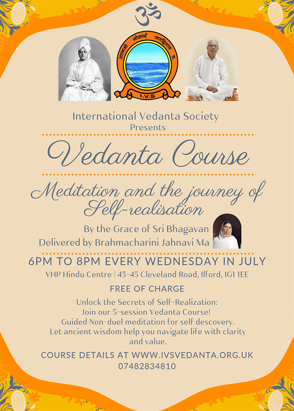 Vedanta Course (5 sessions)