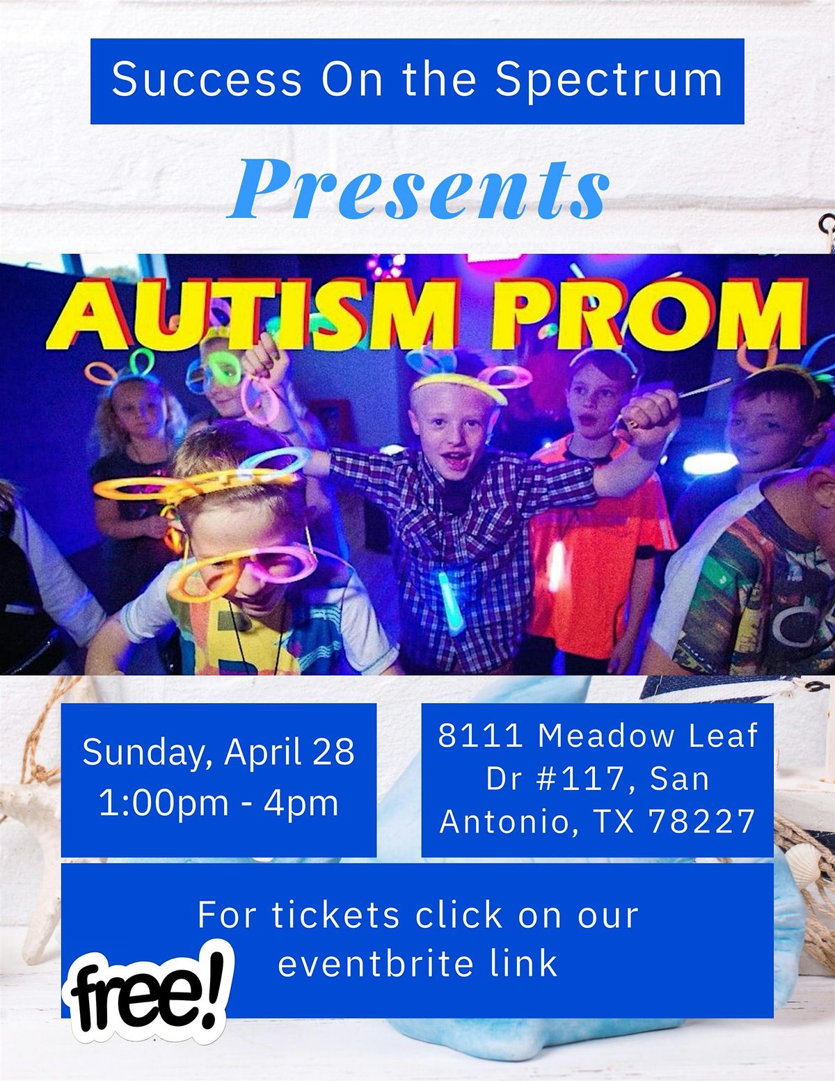 Free Annual Autism Prom