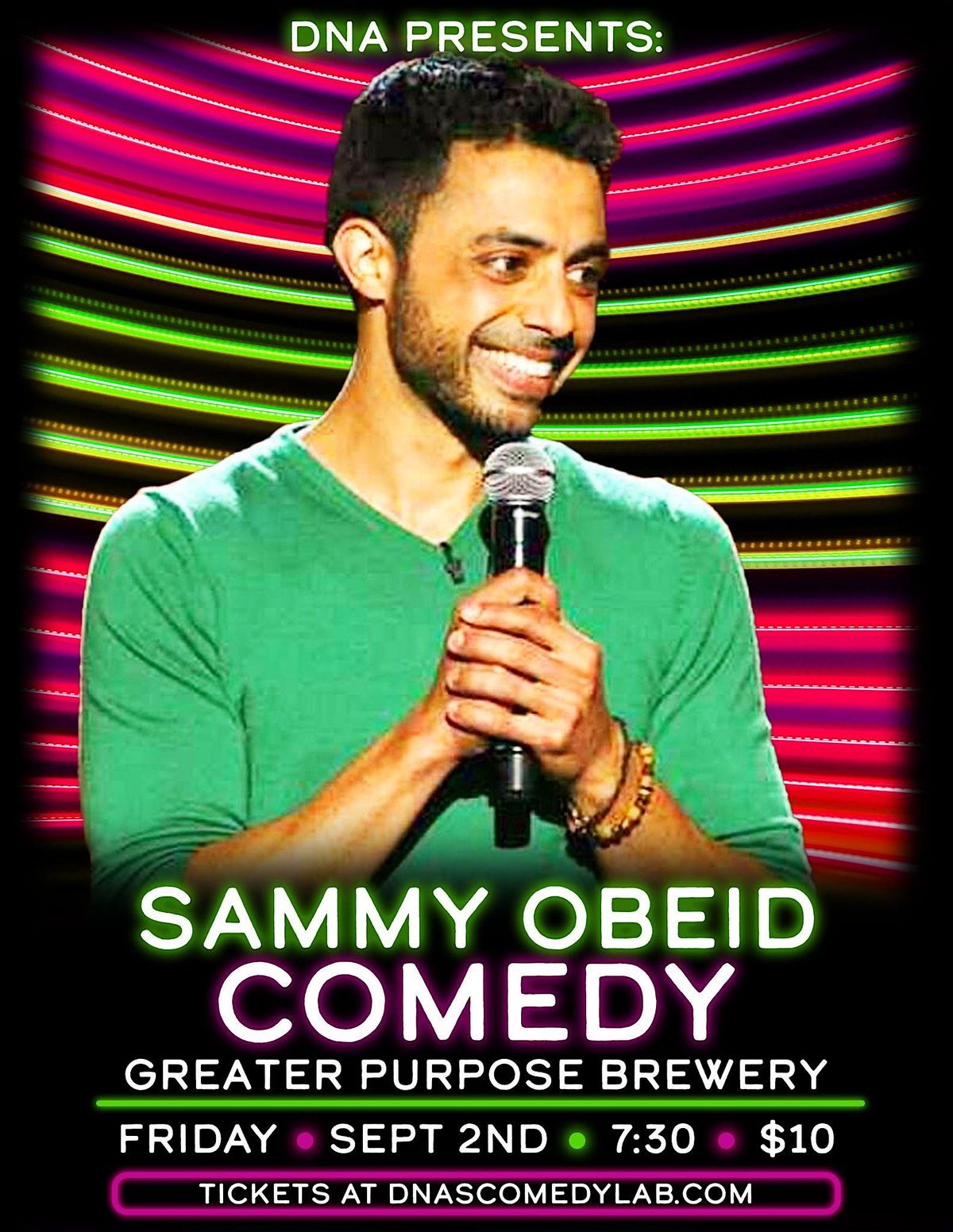 Greater Purpose Comedy:   Sammy Obeid