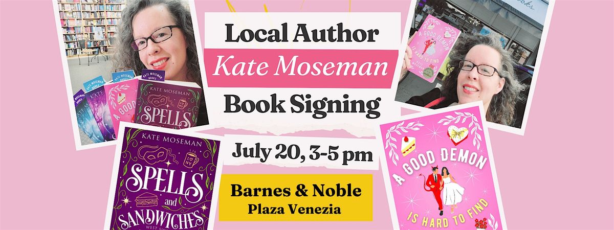 Book Signing: Kate Moseman