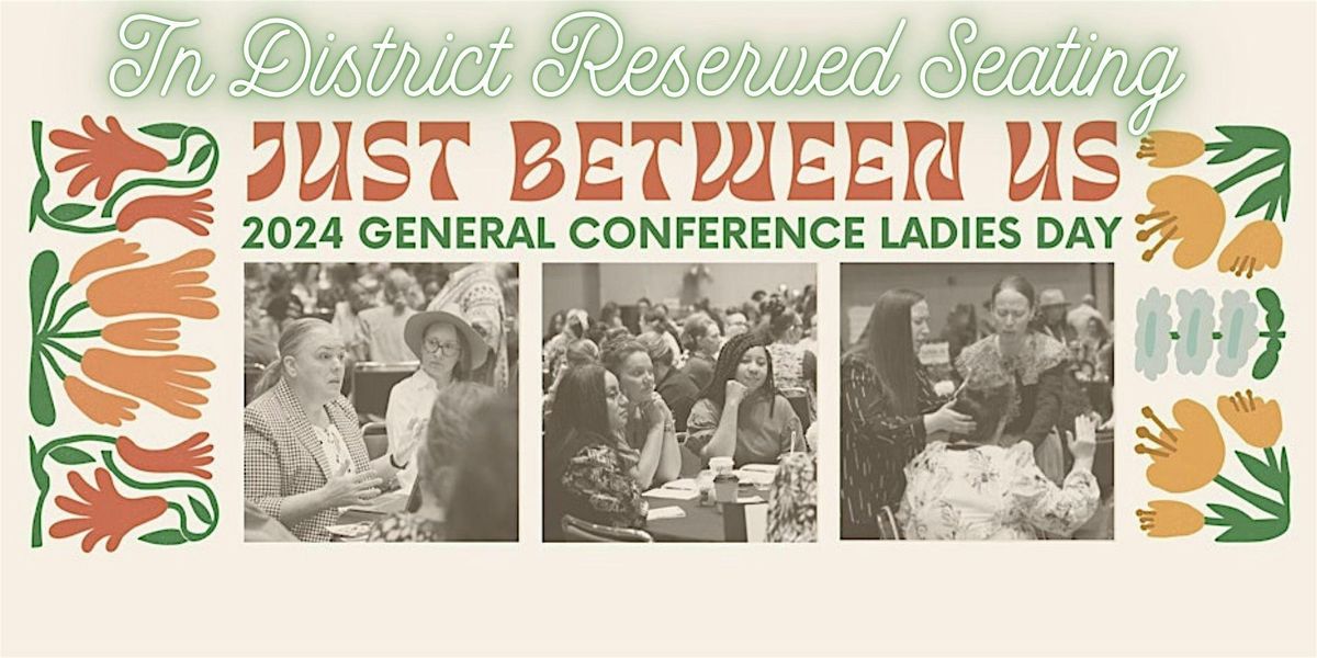 (Tennessee District Ladies Group  Tables)Just Between Us 2024 Breakfast