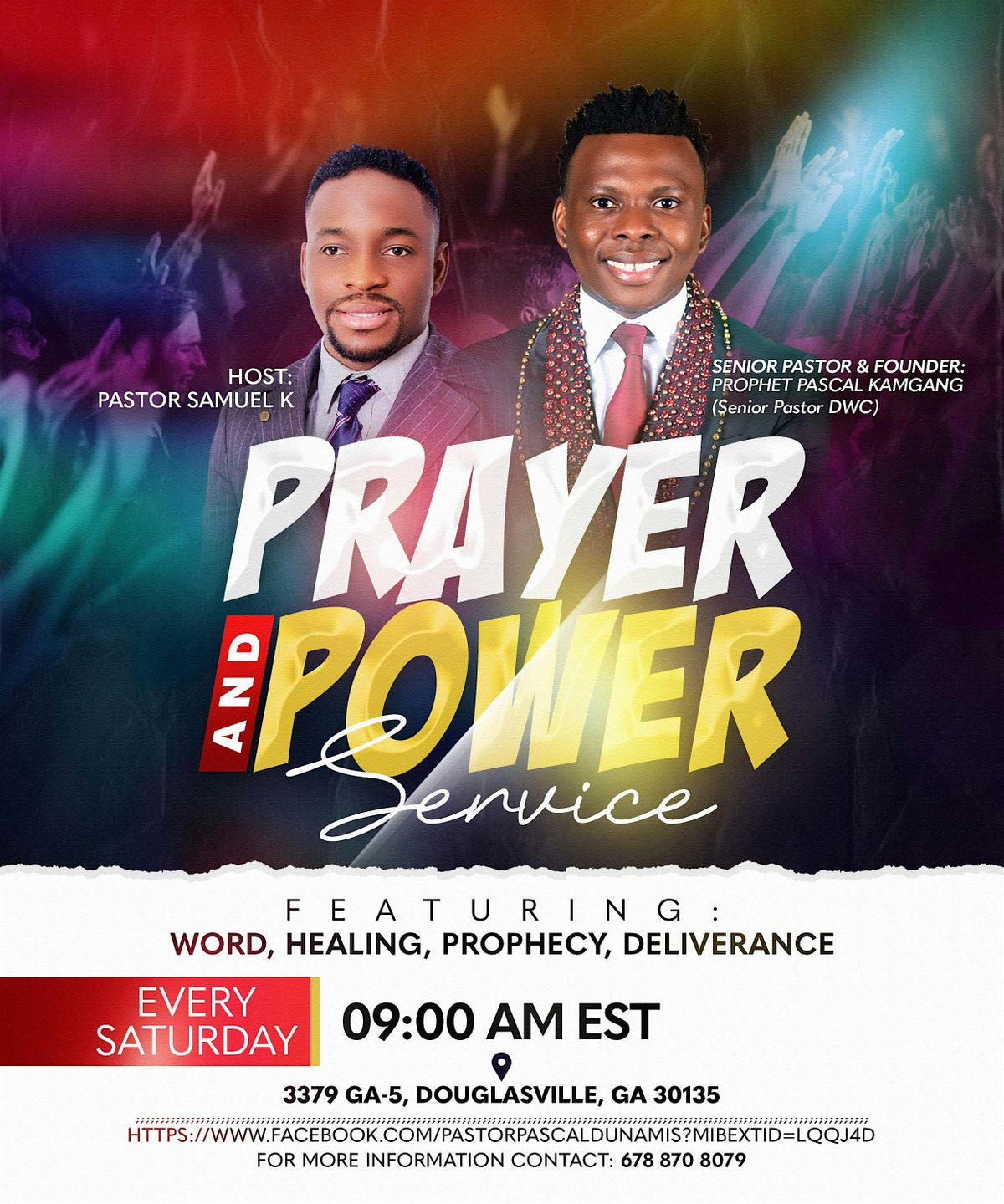 Saturday Prayer and Power Meeting