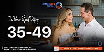 Speed Dating | Costa Mesa | Ages 35 - 49 Night