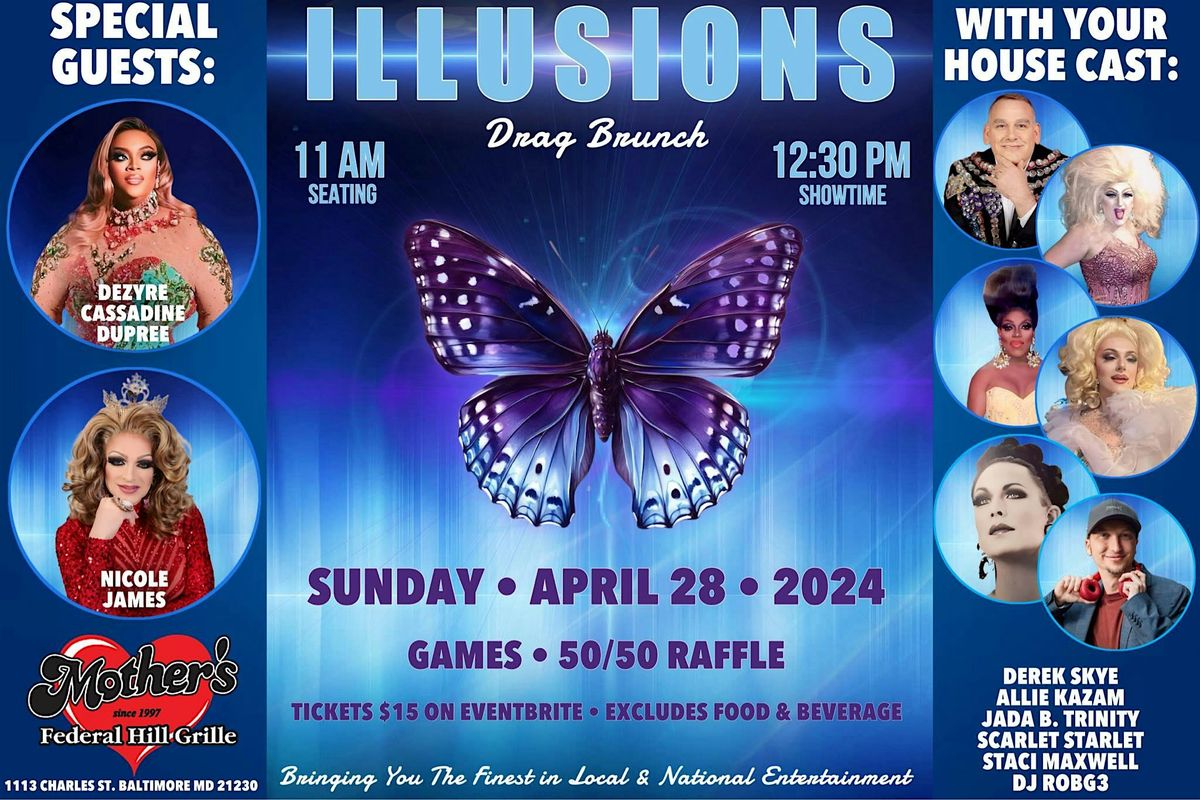Illusions Drag Brunch and Show