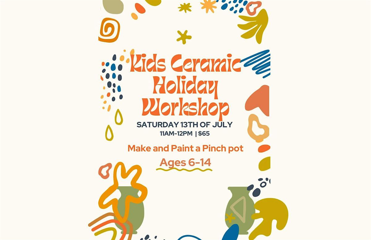 Kids Ceramic Holiday Workshop