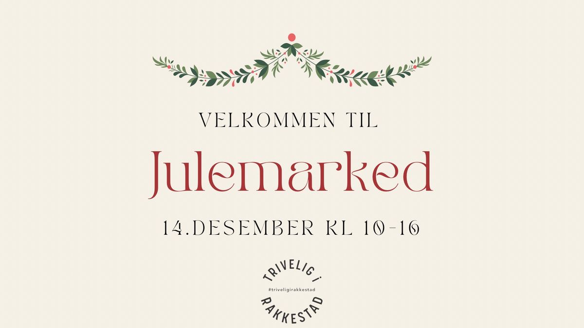 Julemarked i Rakkestad