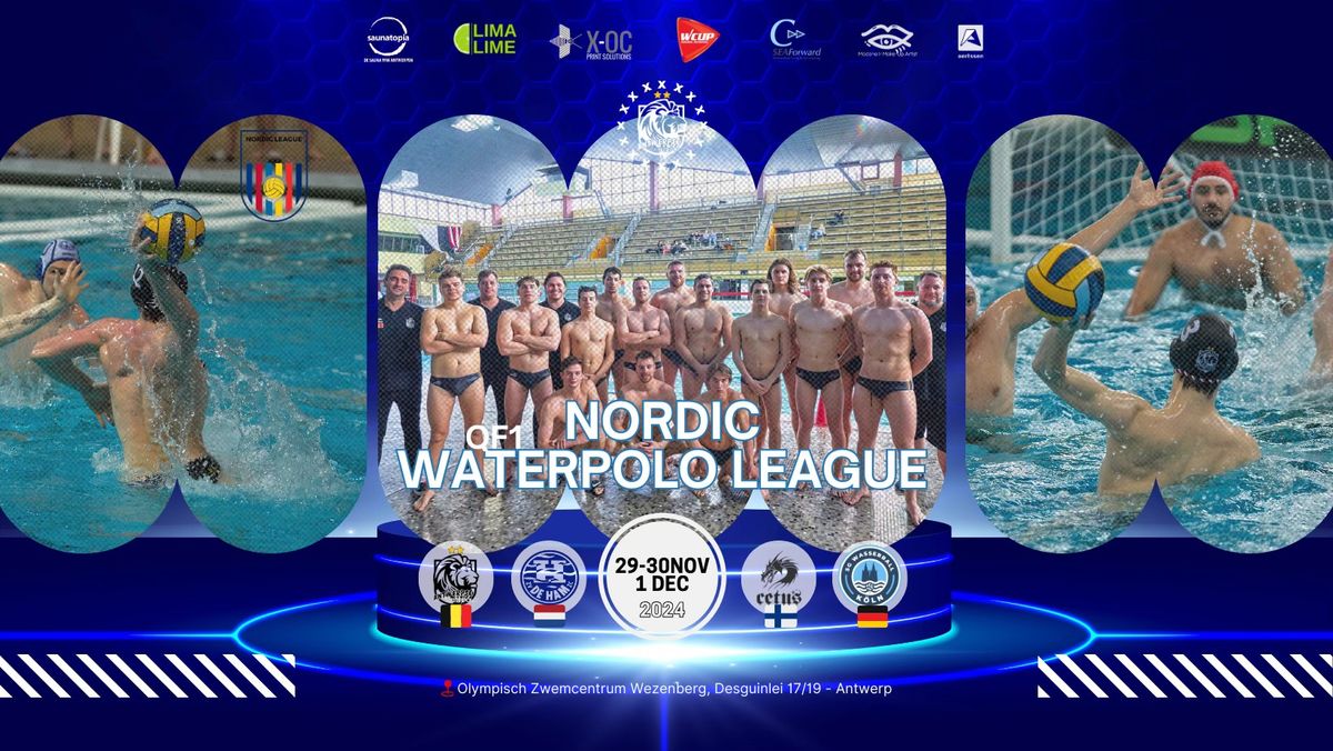 Nordic Waterpolo league \/\/ QF Round1 \/\/ Group B - Antwerp