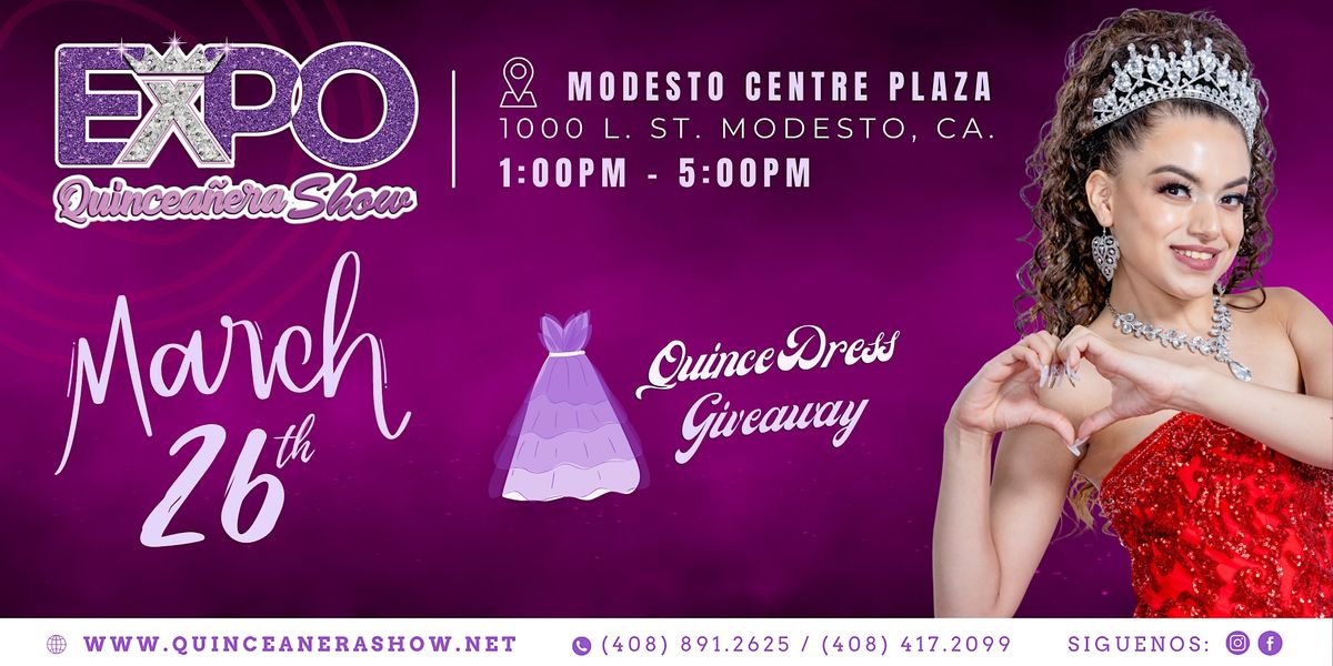 EXPO QUINCEANERA SHOW MODESTO 2023