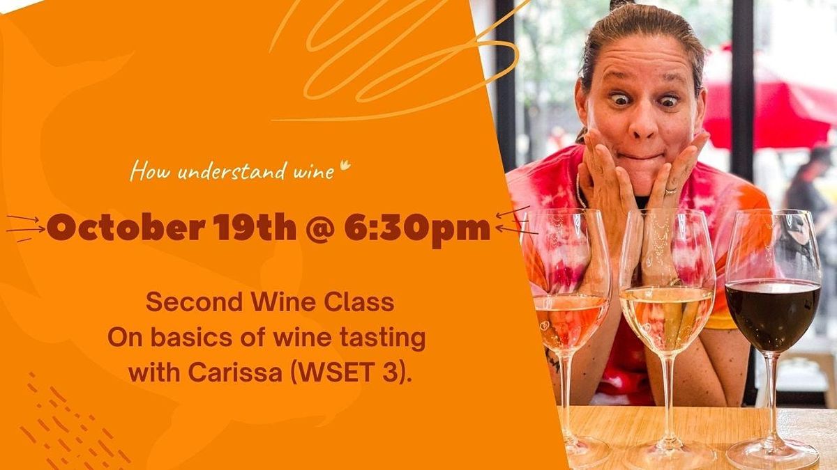 Wine  Class on basics  of tasting