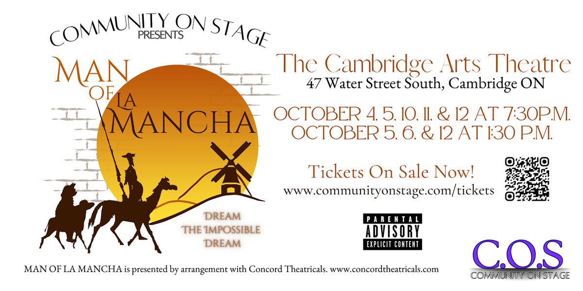 COS Presents MAN OF LA MANCHA