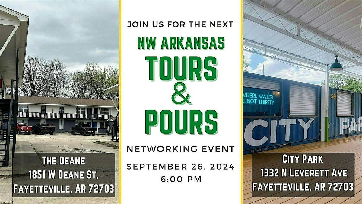 Tours & Pours NW-Arkansas Featuring Nick Elder, Joey and Meredith Schneider