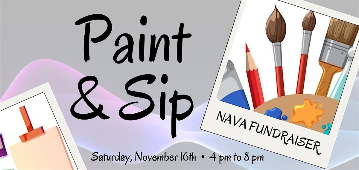 Paint, Sip and Fundraise for NAVA