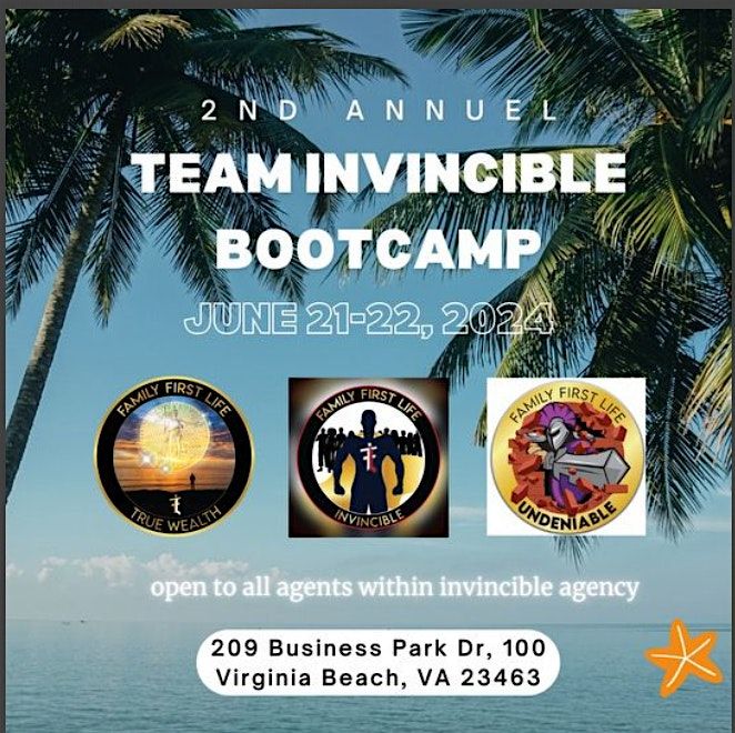 Team Invincible Bootcamp
