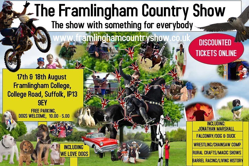 Framlingham Country Fair 17th & 18th August 2024