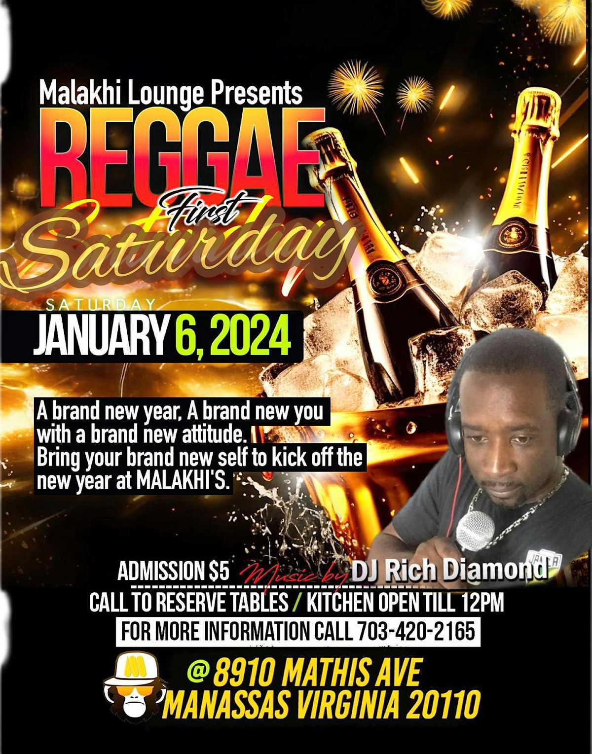 Malakhi  Lounge Reggae First Saturday