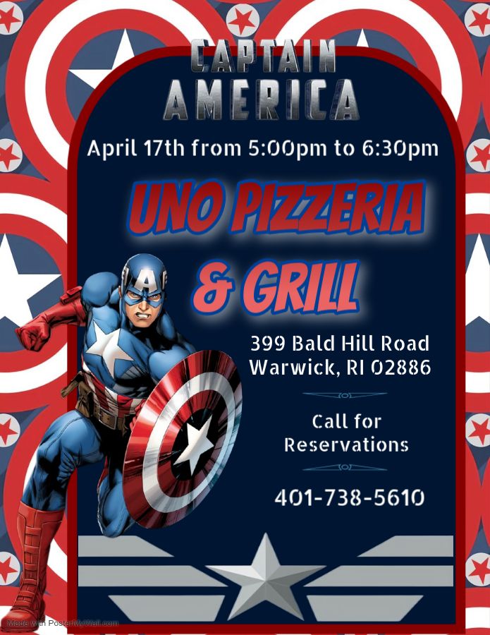 Come Catch Captain America for Dinner