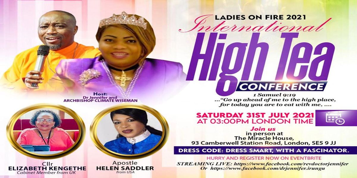 LADIES ON FIRE HIGH TEA CONFERENCE
