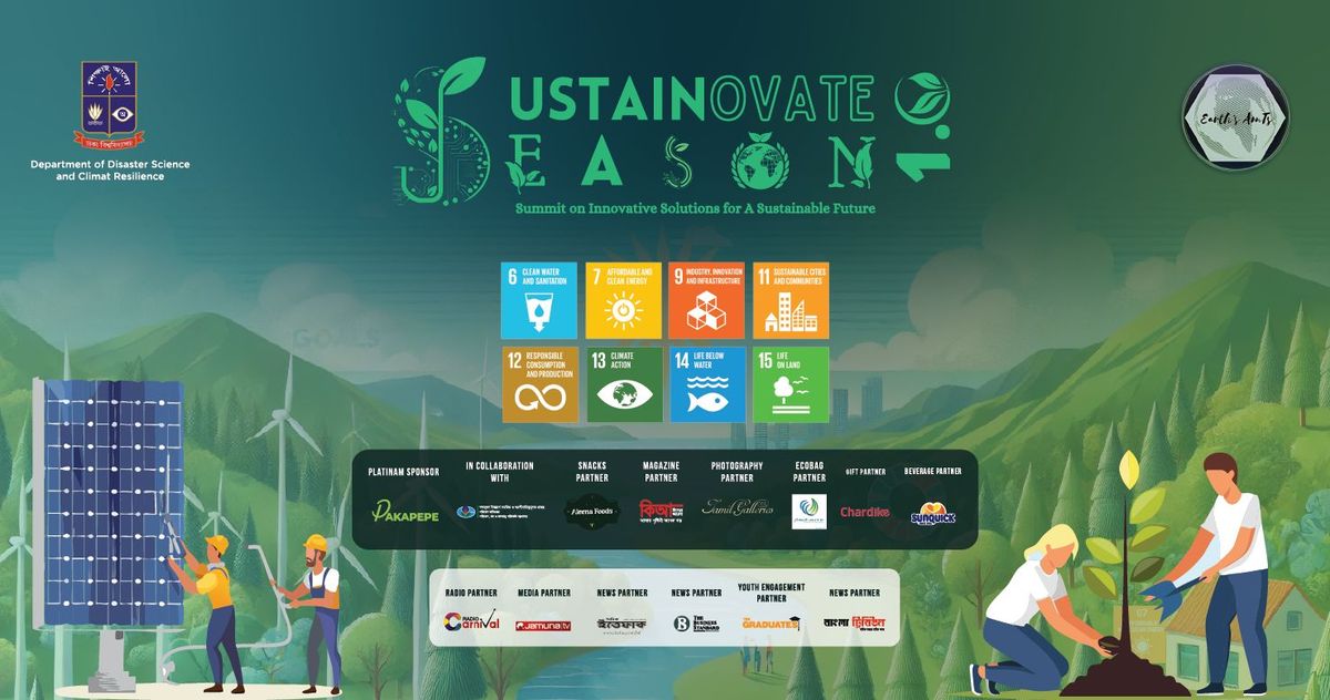 SUSTAINOVATE SEASON 1.0 - "Summit on Innovative Solutions for A Sustainable Future"