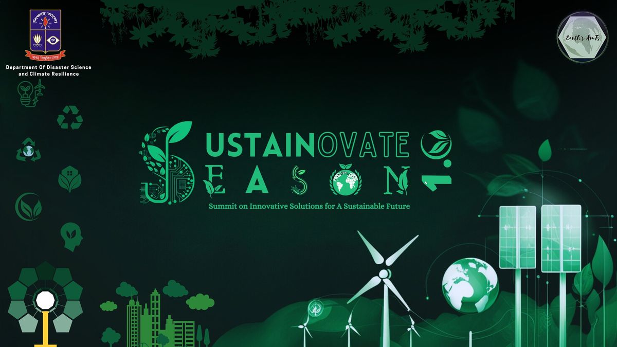 SUSTAINOVATE SEASON 1.0 - "Summit on Innovative Solutions for A Sustainable Future"