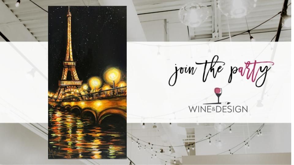 Eiffel Tower at Night | Wine & Design