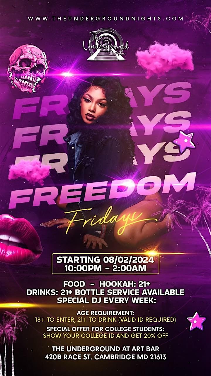 Freedom Friday (College Nights)