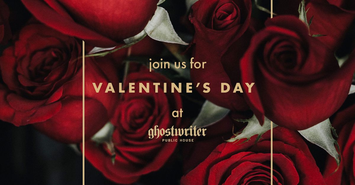 Valentine's Day at Ghostwriter Public House