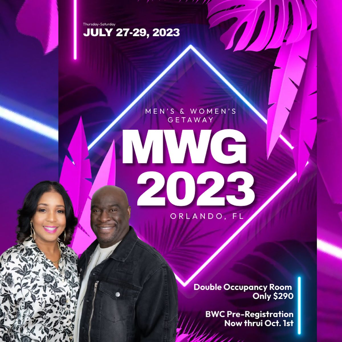 BWC Men\u2019s  & Women's Getaway 2023 \u201cFamily Affair\u201d