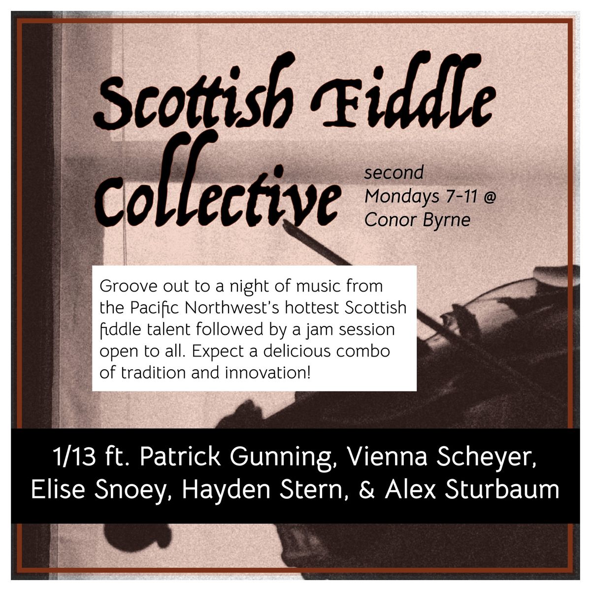 Scottish Fiddle Collective @ Conor Byrne