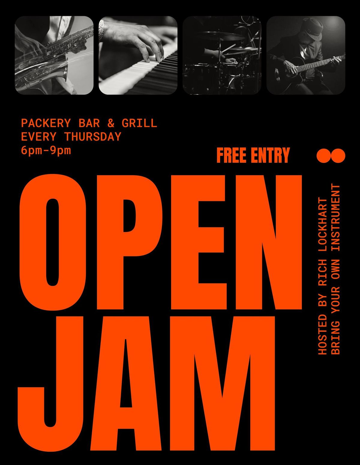 Open Jam w\/ Rich Lockhart 